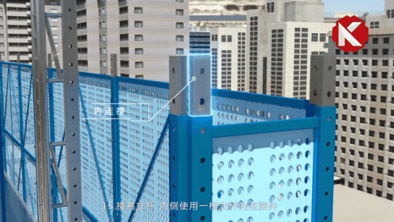 安裝踢腳板，繼續(xù)向上拼裝.gif