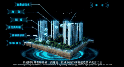 碧桂園SSGF建造體系融合了爬架、鋁模等多項(xiàng)建造工藝.gif